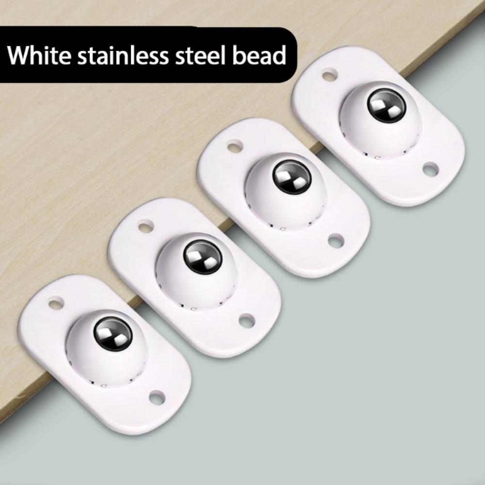 

4 шт./набор Самоклеящиеся колесики Мини Бесшумные Поворотные на 360° Мебельные ролики Цветочные горшки Мусорное ведро Дом Офис Роликовый шкив