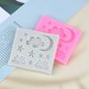 1Pc Fondant Silicone Cake Mold Cloud Star Moon Chocolate Molds Clouds Mould Cake Decorating Accessories DIY Tools