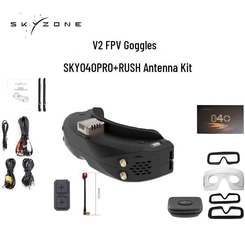 SKYZONE FPV Drone Video Goggles with HD DVR