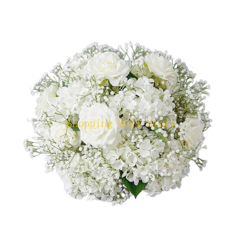 KX4B Babysbreath Flower Arrangements Bouquets for Wedding Party Centerpieces China Mainland