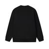 Fila White Fashion Simple Classic Texture Casual Versatile Fleece Warm Pullover Crewneck Sweatshirt Men Sweatshirt Black F11M543212FBK