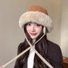 Thick Bomber Hat Windproof Ski Russian Cap Outdoors Ushanka Fur Hat  for Men Women