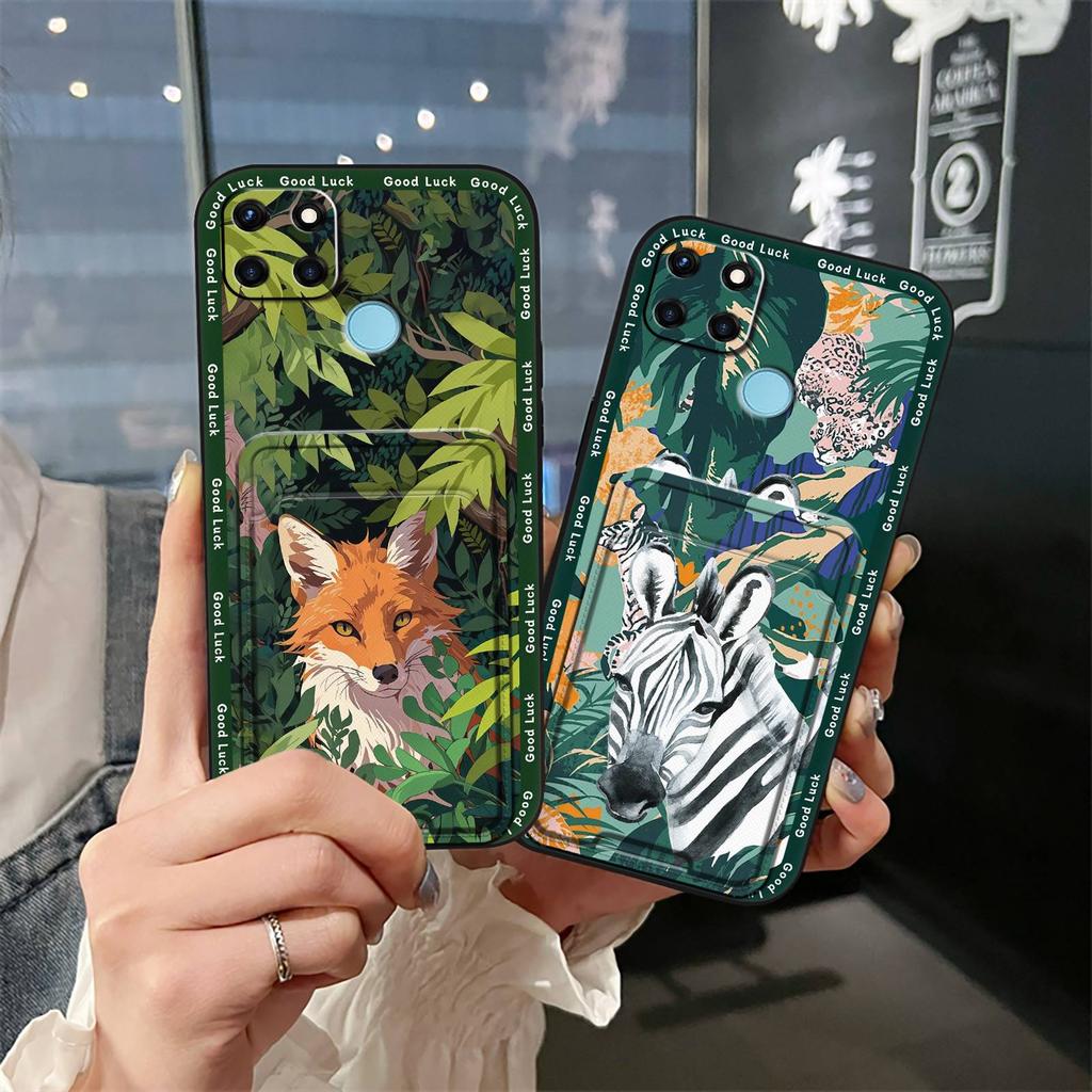 Full wrap Soft case Phone Case For OPPO Realme C21Y/C25Y Waterproof Anti-knock Durable Graffiti Anti-dust Fashion Design
