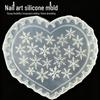Nail Art Silicone Mold: Goldfish, Ghost, Skull, Snowflake & Cartoon Shapes