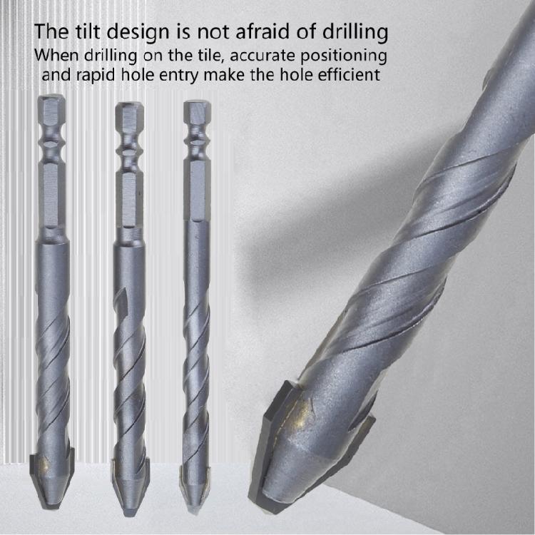 Oblique Head Eccentric Drill Bit for Repair Work Accurate Tile Drilling Bit