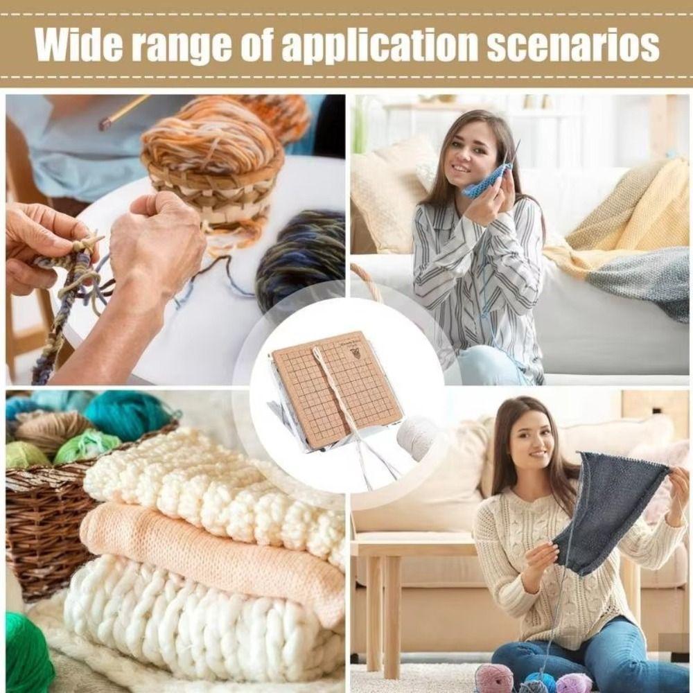DIY knitting Adjustable Holder Auxiliary Board Tassel Board Set New Crochet Blocking