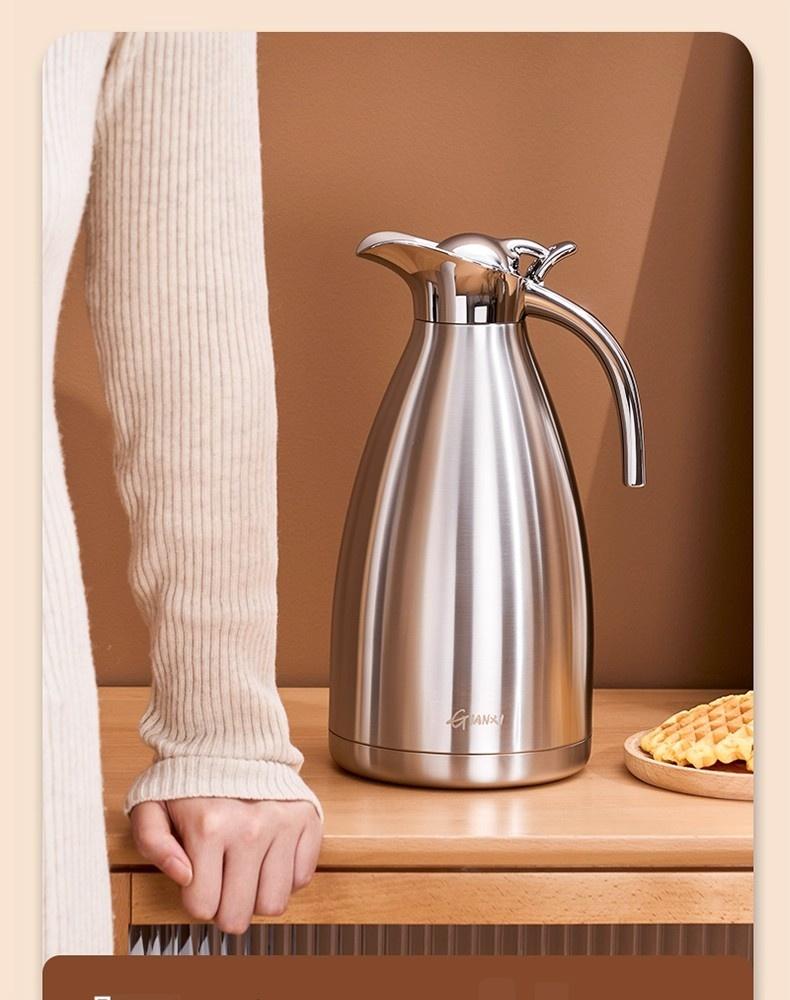 Gianxi Insulated Pot Household 316 Stainless Steel Warm Water Bottle Large Capacity Hot Water Bottle Premium Warm Water Bottle