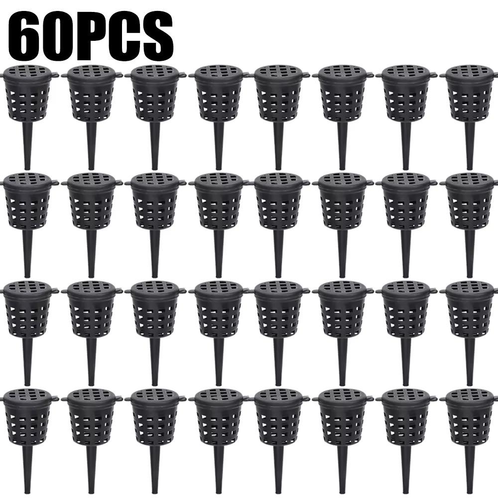 

60PCS Садові інструменти Кришка для добрив Горщики для росту рослин Невелика коробка для добрив 4