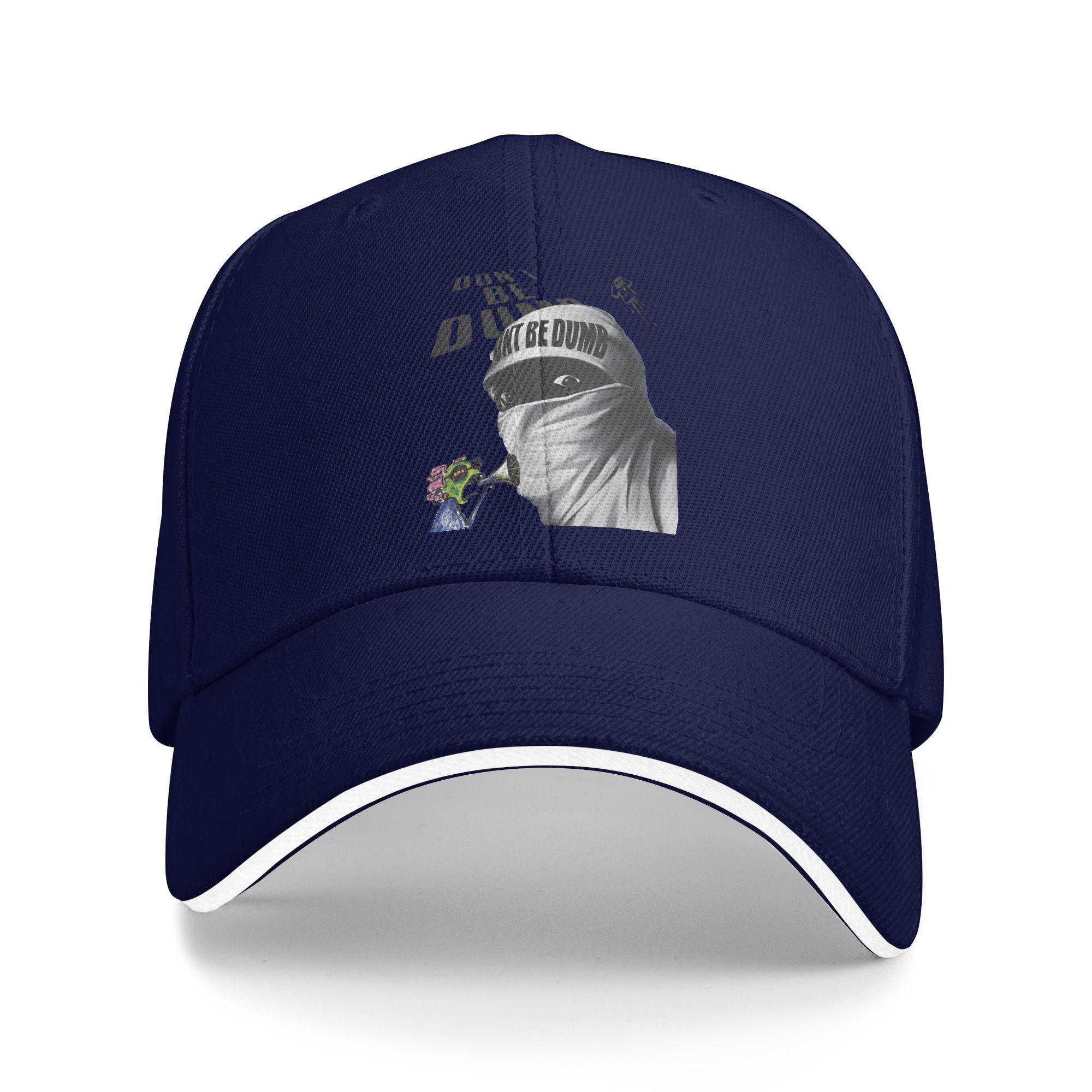 

Don t Be Dumb Baseball Cap AS-AP Rocky Album Design Print Hip Hop Hats Summer Unisex Adult Outdoor Sports Snapback Cap One Size