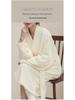 Women's Thick Antibacterial Quick-Dry Cloud Velvet Bathrobe - Autumn/Winter