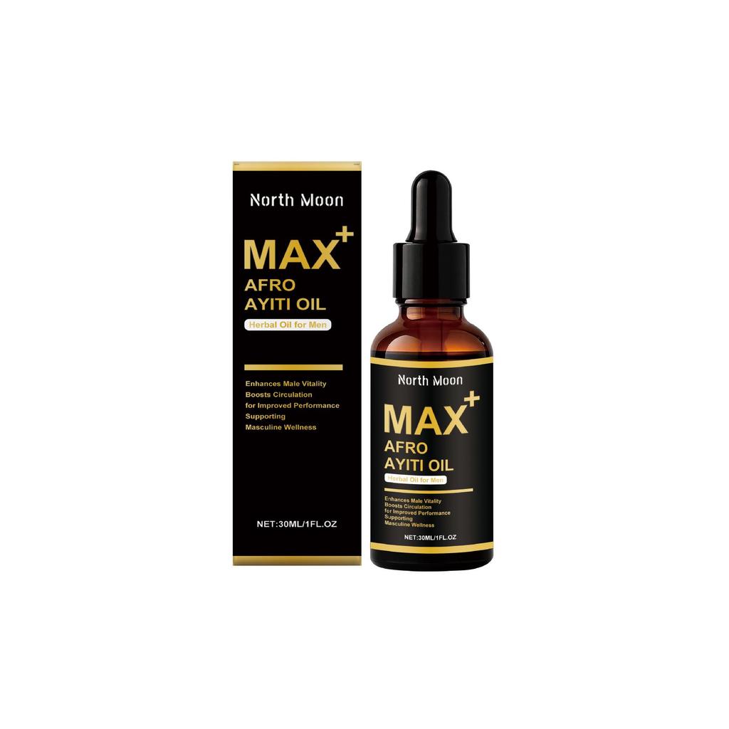 NORTH MOON Men's Nourishing Body Massage Oil for Vitality & Daily Care