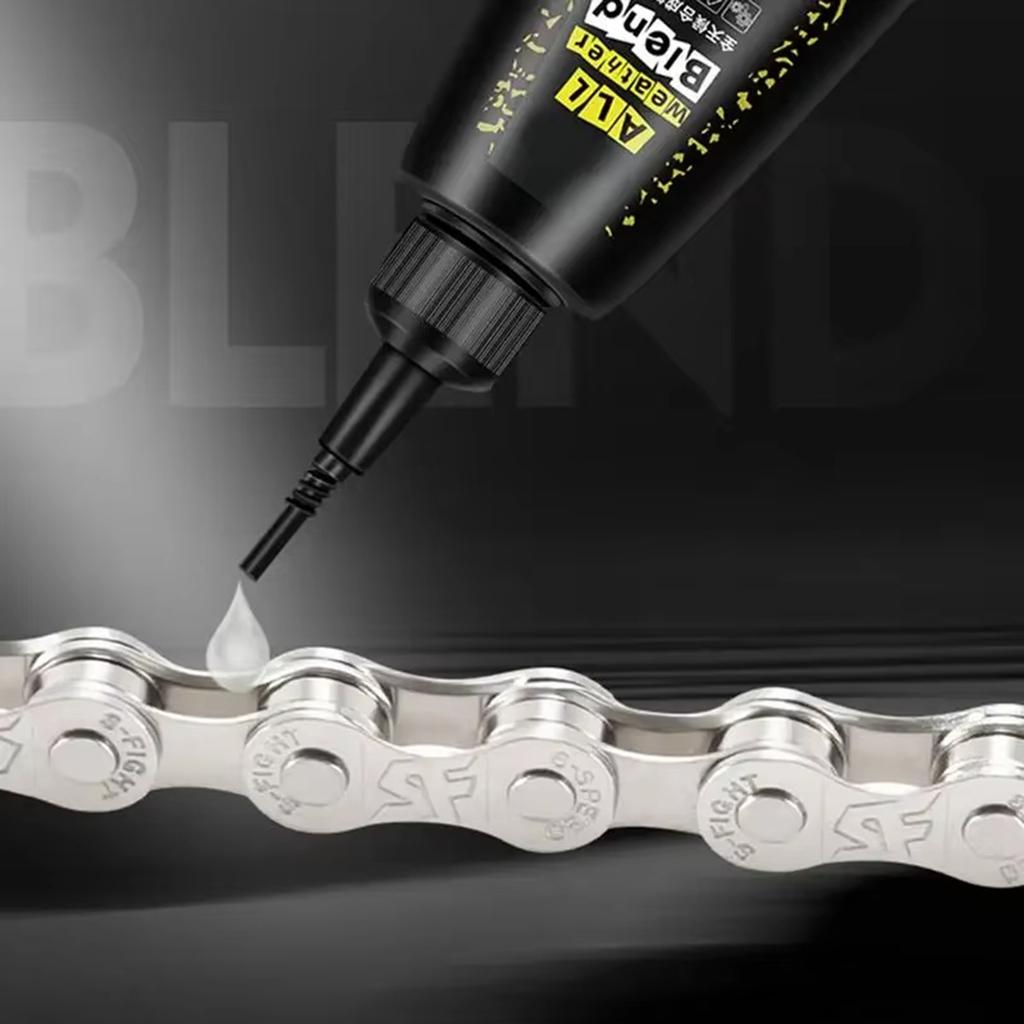 Road Mountain Bike Chain Lubricant Dry Wet Weather Anti Rust Corrosion Proof All Weather Bicycle Oil for Cycling Maintenance