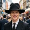 Dress Up Topper Hat Panama Jazz Hat Retro Bucket Hat  Costume Accessories