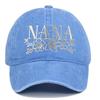 Nana Embroidered Washed Baseball Cap: Versatile, Stylish, Adjustable Sun Protection Dad Hat