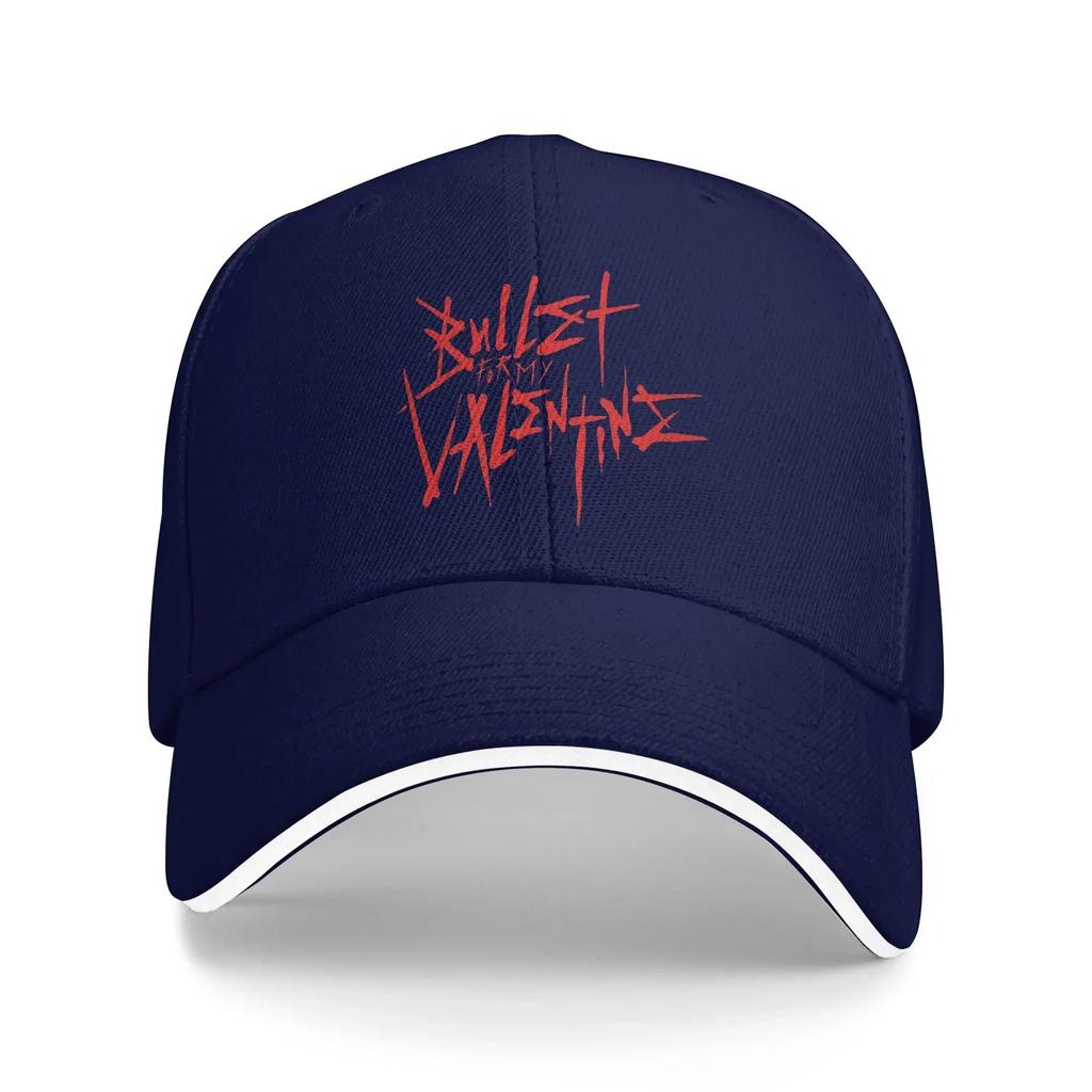 Bullet for My Valentines Casual Baseball Cap Summer Text Trucker Hat Adjustable Gym Snapback Cap Unisex Adult Stylish Baseball Caps
