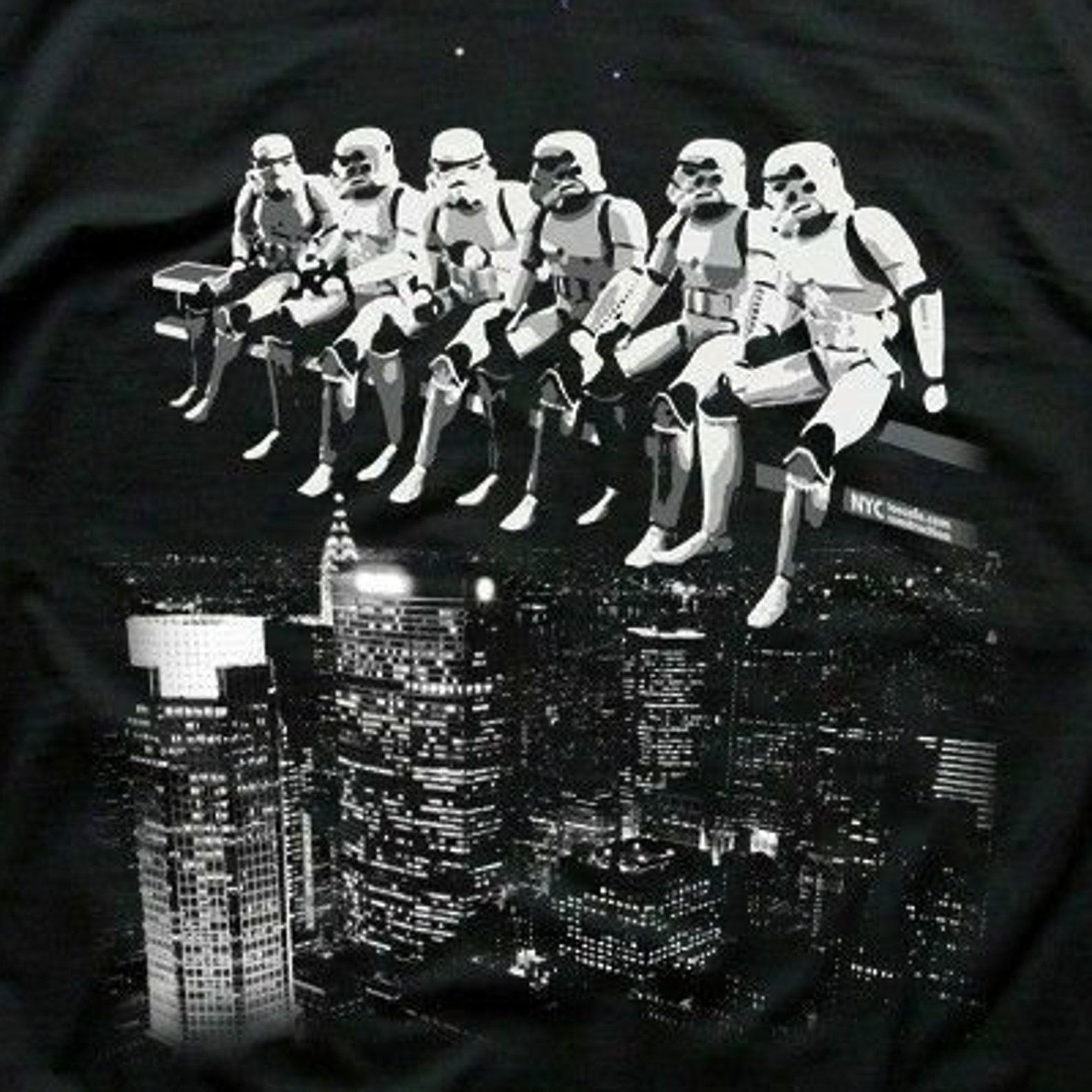 STAR WARS inspired StormTrooper Construction t-shirt 9772 L