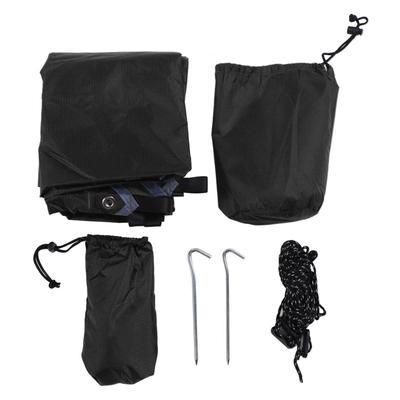 Camping Canopy Multifunctional Quadrangle Sunscreen Waterproof Tent Tarp Outdoor Hammock Tent for