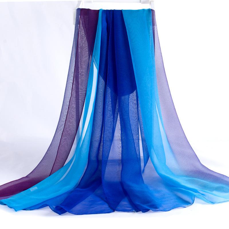 Elegant Women's Silk Scarf for Stage and Dance Performances