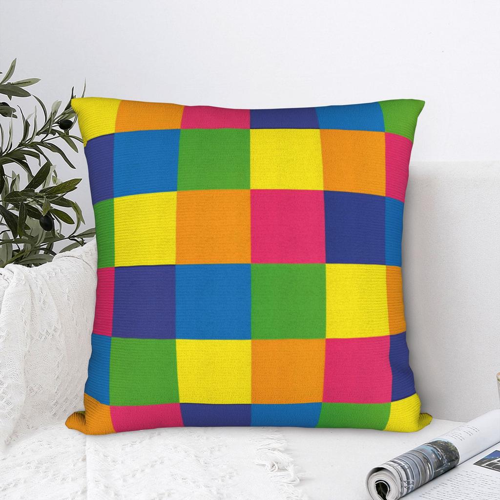Palette Color Pillow Cover Funny Pillow Case For Living Room Sofa Square Pillowcases Birthday Gift