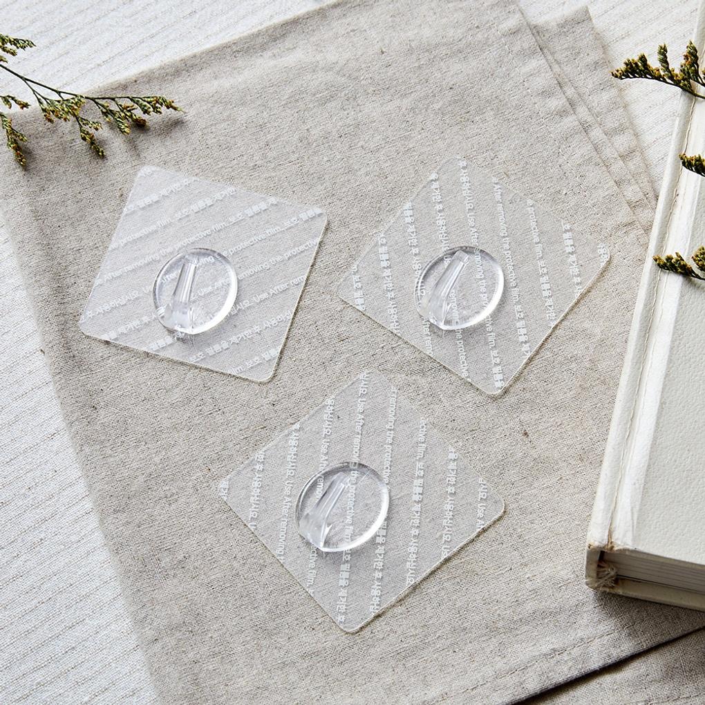 

Re-adhesive clear square hanger_DY0424017