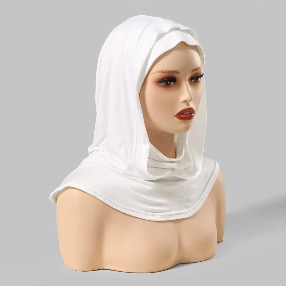 Premium Instant Hijab Inner Cap Cotton Elastic Turban Bandana Hood  Under Cap Ramadan