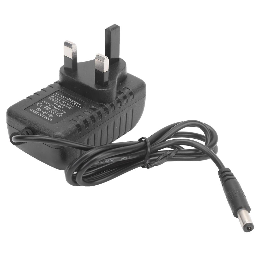 Lithium Battery Charger AC Adapter 16.8V 1A Output W/Indicator Light