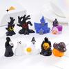 13PCS Halloween Figurine  Landscape Desktop Decoration Set Miniature  Ornament Resin Crafts For Party Home