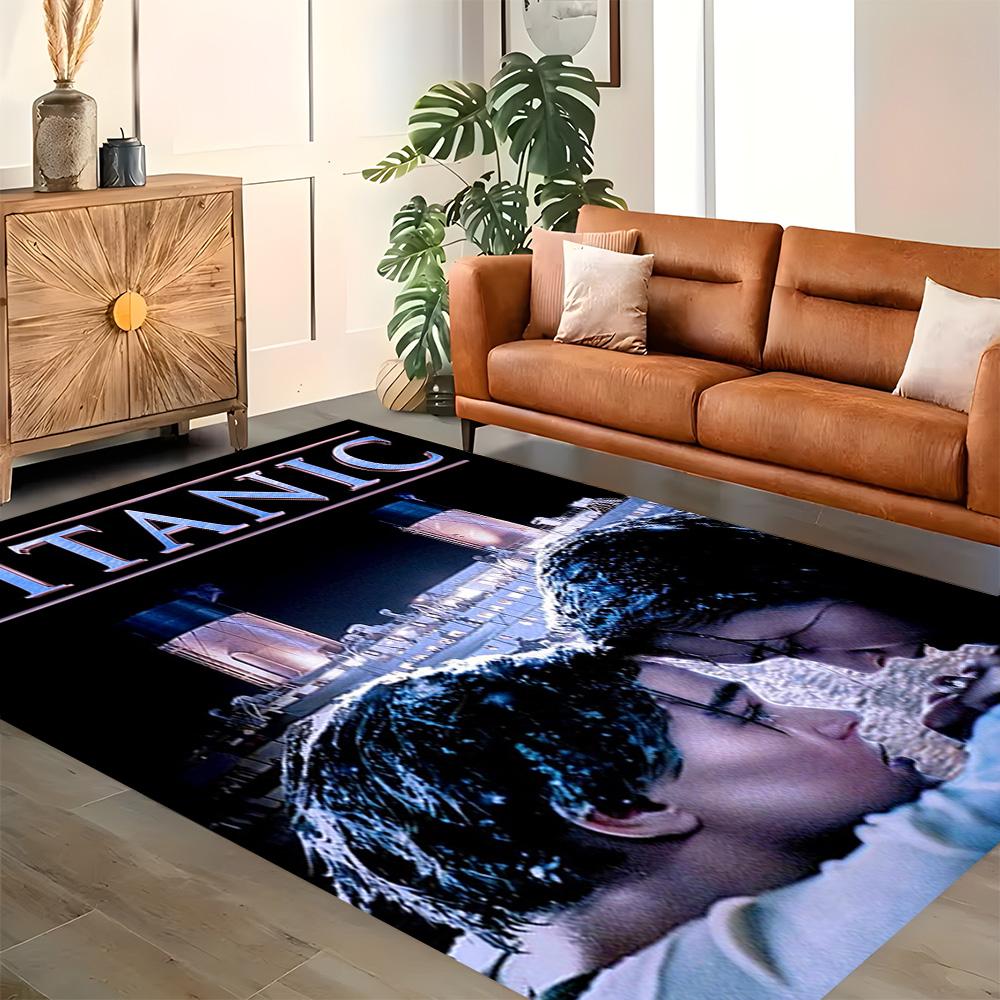 Love On The Titanic Rug for Living Rooms, Bedrooms, Home Décor, and As Gifts.