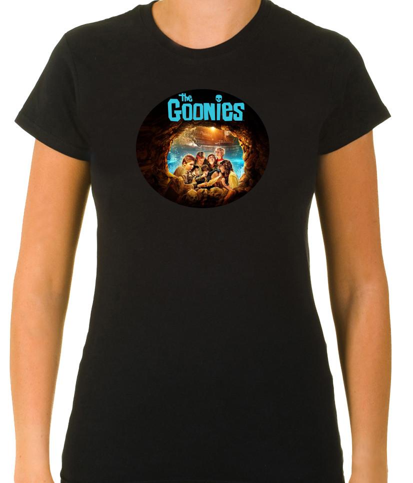 The Goonies, Never Say Die, Short Sleeve T Shirt Women G562