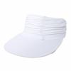 Womens Sun Visor Hat Wide Brim Cool Adjustable Sun Visors Caps Summer Beach Sun Protection Hats