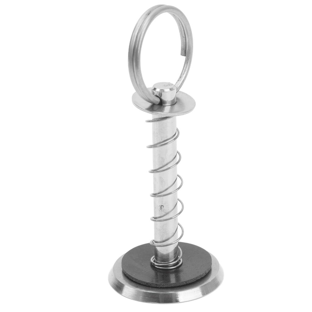 Lukendeckel-Zuggriff mit verdecktem Federstift-Druckknopf 1/4 Zoll Durchmesser Edelstahl 304 Griff für Marineboot Yacht