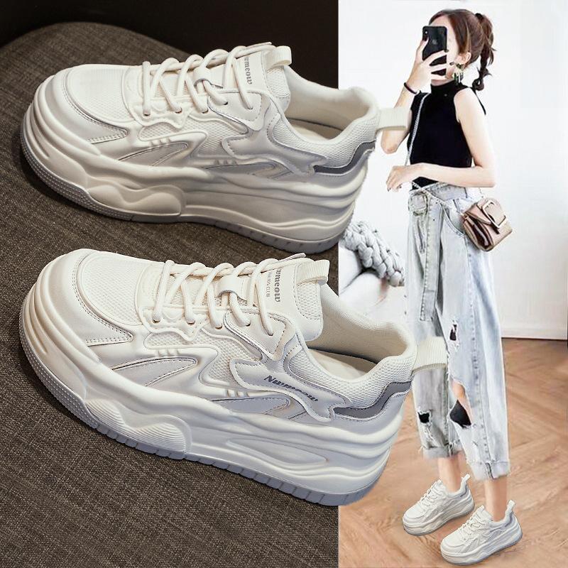 Super Fire Dad Shoes Women's Summer New Super Fire Thick-soled Muffin Casual Versatile Child