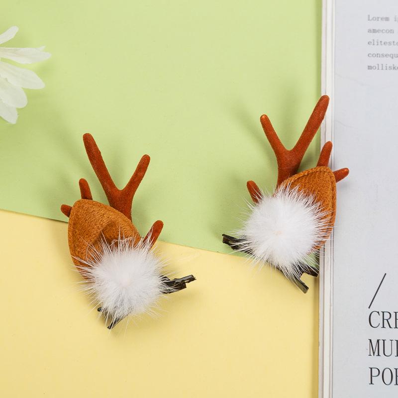 

Reindeer Antler Hair Clips - Cute Christmas Accessories for Women & Children