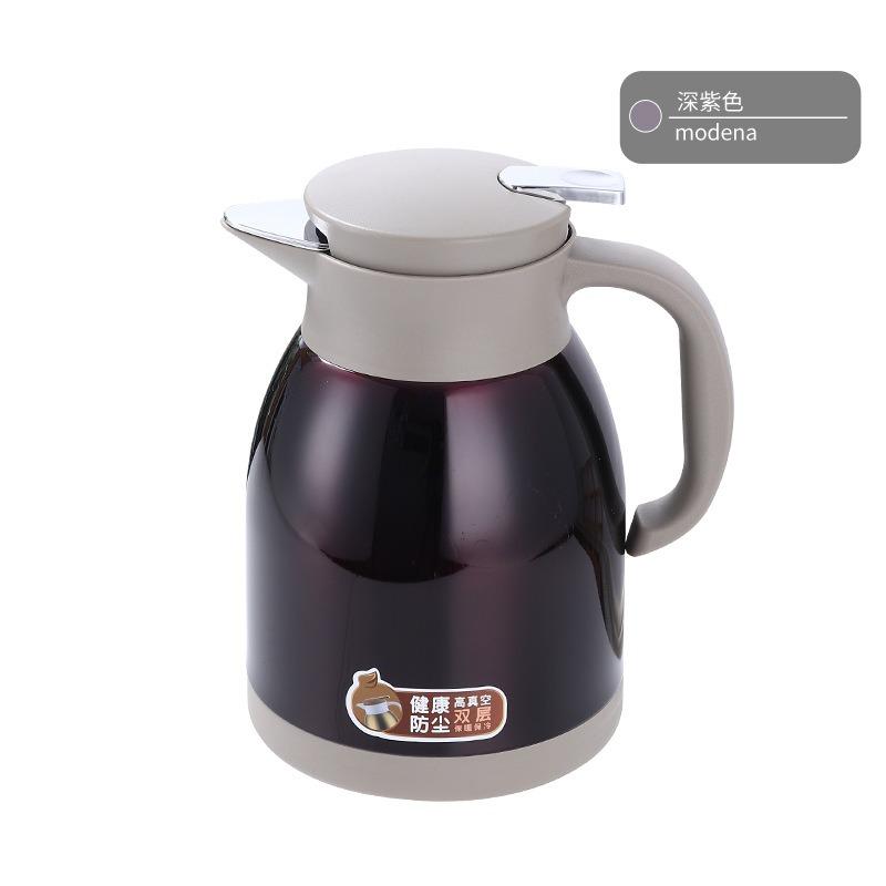 304 Stainless Steel Double Layer Kettle Home Portable Thermos Pot Large Capacity Commercial Kettle Cold Water Kettle Tea Kettle