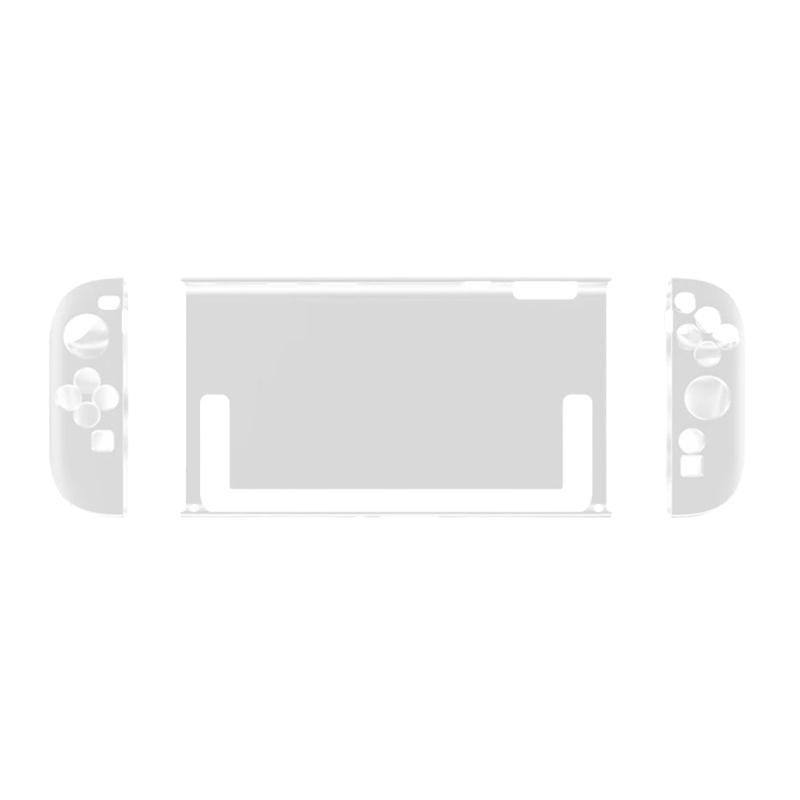 

Full Body TPU PC Case for Dedicated Console Accessories Anti Slip Split Cover Scratch-Resistant and Heat Dissipation белый