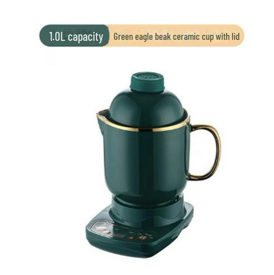 

Умная керамическая электрическая мини-чашка для тушения – для использования в офисе и дома для приготовления супа, каши, ласточкиного гнезда, стеклянного чая