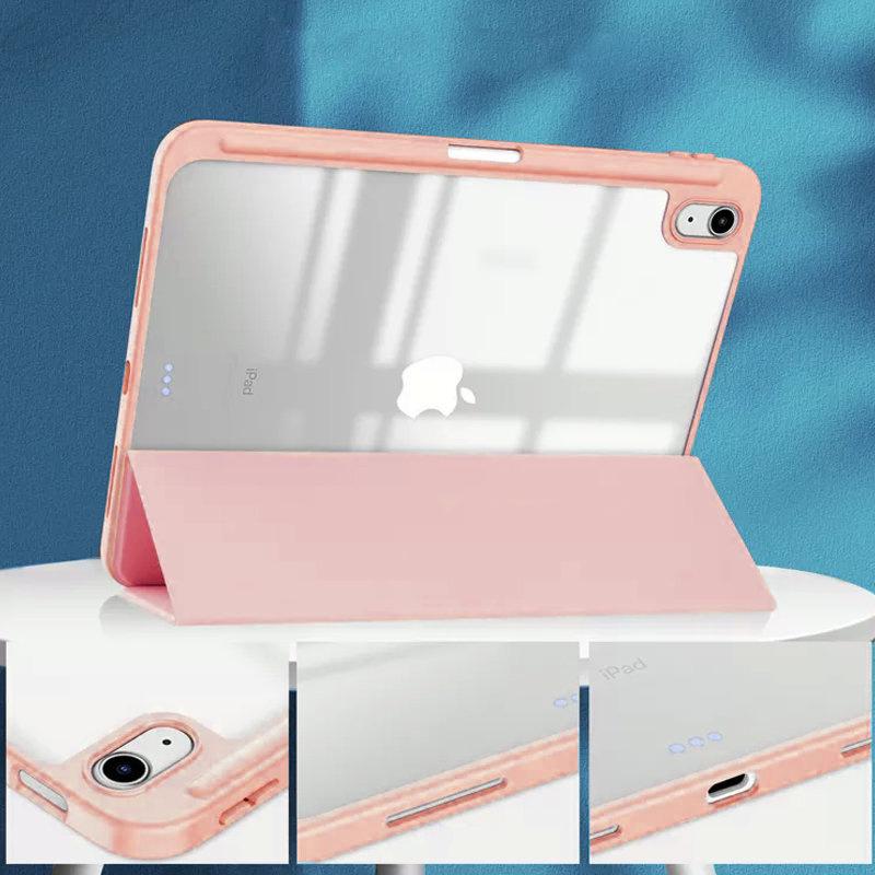 Case for iPad 11" 2025 A16 (11th gen.) / iPad 10.9" 2022 (10th gen.), Smartcase Hybrid, with stylus holder, light pink