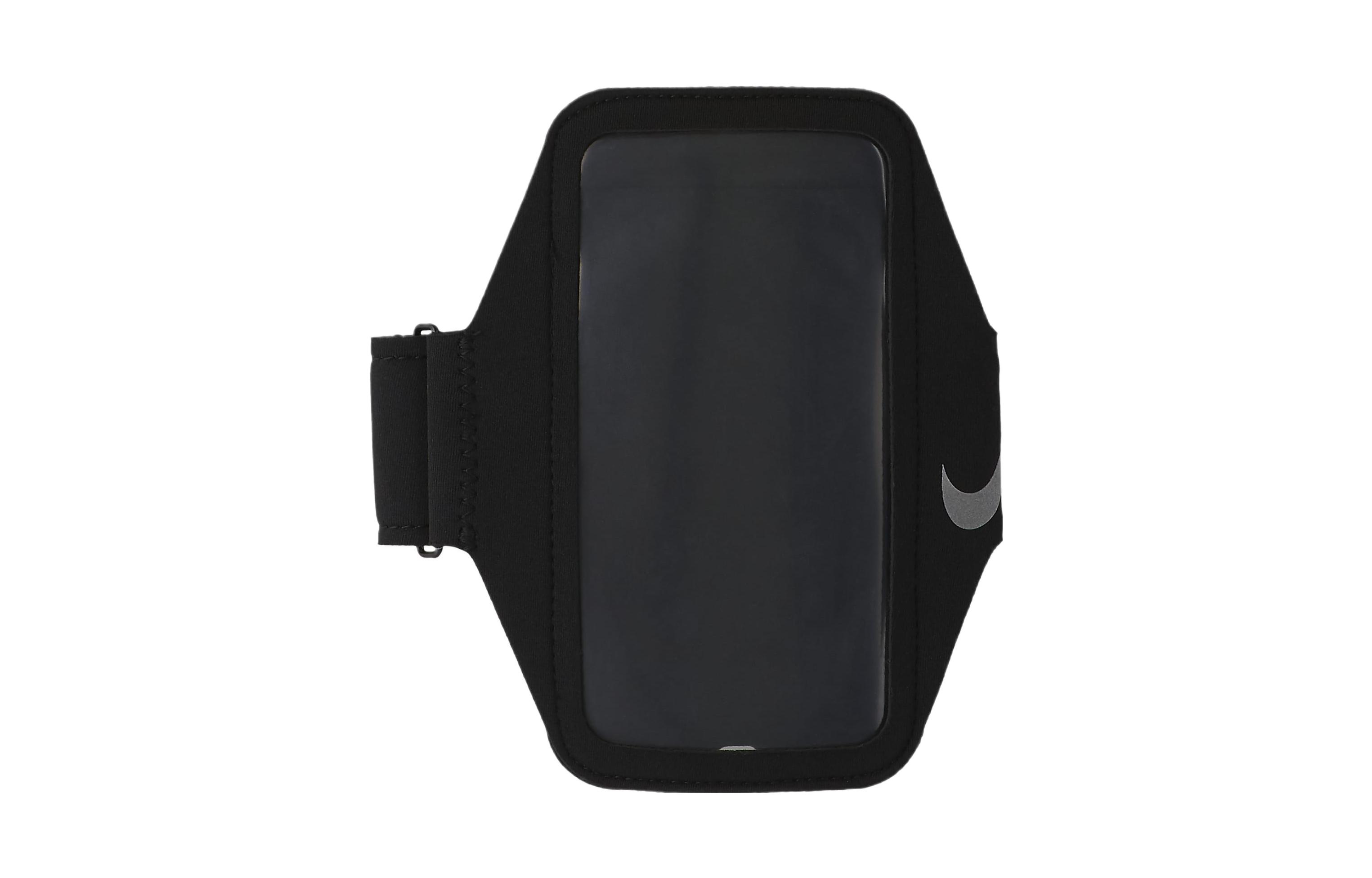 Nike Polyester & PU, Nylon & Aluminum Alloy Running Bag Cell Phone Pouch Unisex Black AC4398-082
