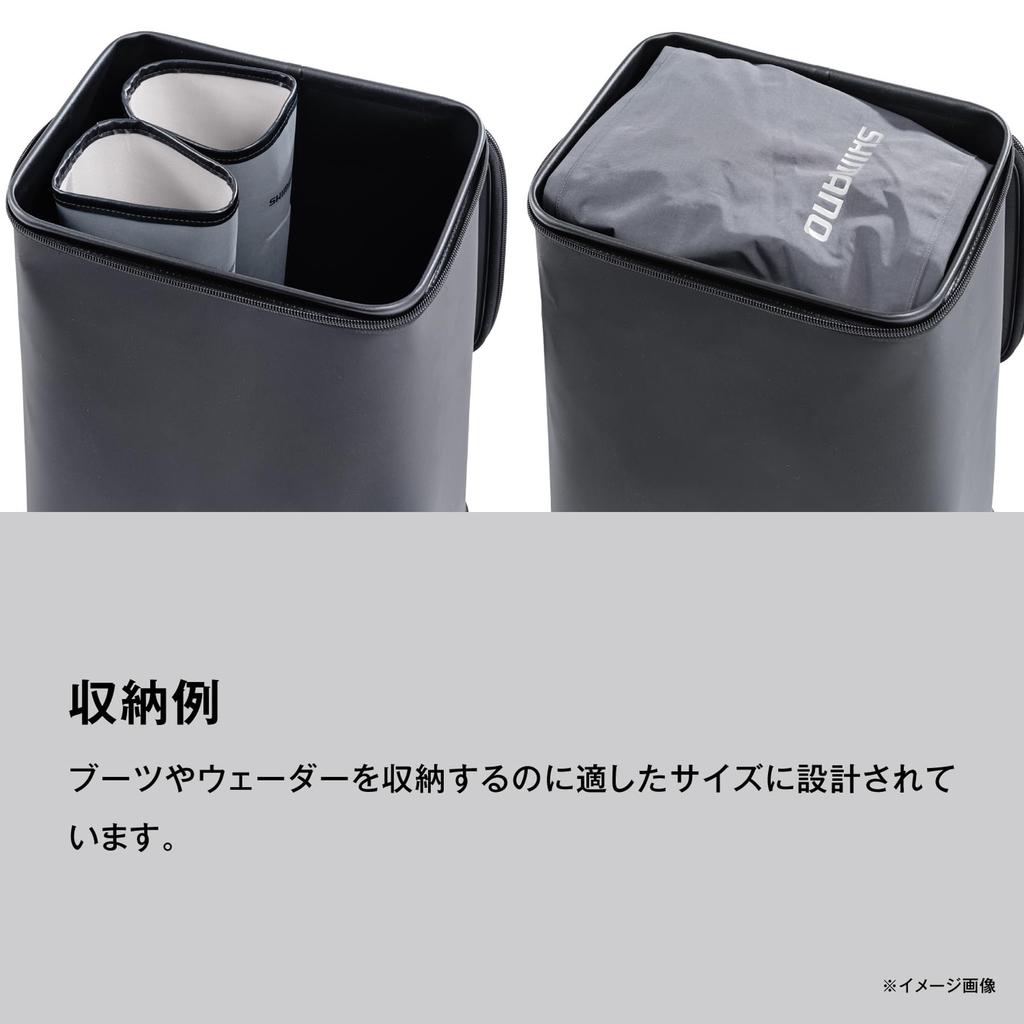 SHIMANO Long Carry Case with Boots and Gray (Compatible Waders)