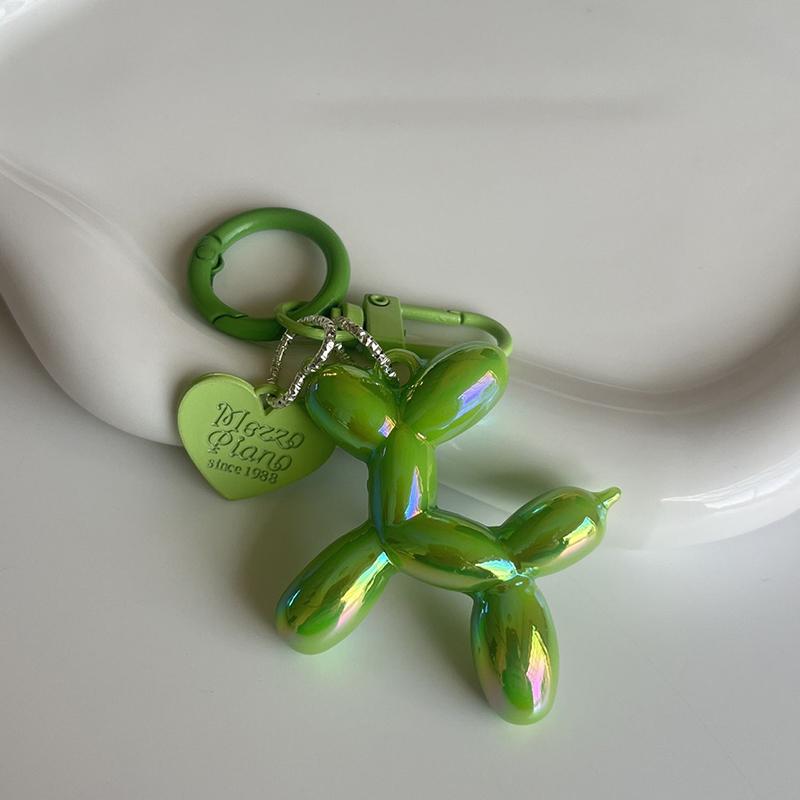 

Cute Acrylic Cartoon Balloon Dog Keychains for Women Bag Pendant Couple Car Key Chains Jewelry Gift Decoration Accessories
