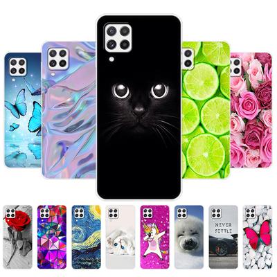 Do etui Samsung A22 tylna obudowa telefonu do Samsung Galaxy A22 5G 4G GalaxyA22S A 22 zderzak miękki Tpu silikonowy pokrowiec Funda Etui Bag