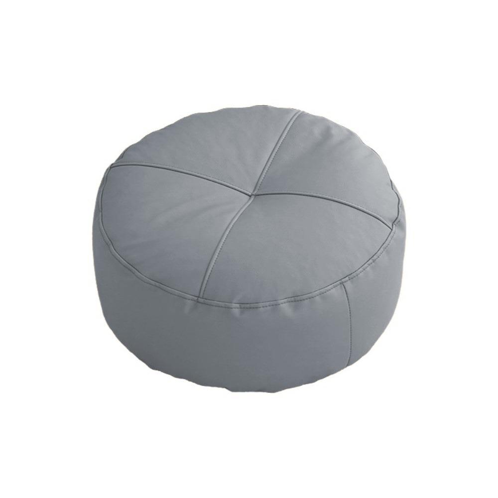 Square/Round Floor Cushion PU Leather Sitting Pier Practical Tatami Sitting Mat  Bay Window