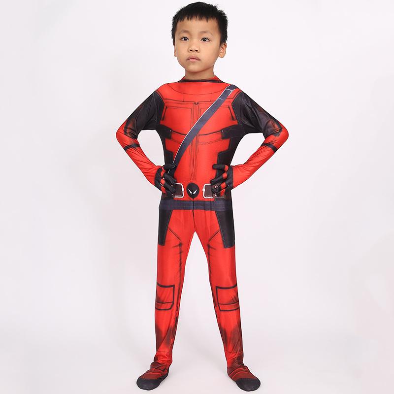 Kostým svalového overalu Deadpool pro Halloween 2024 Cosplay