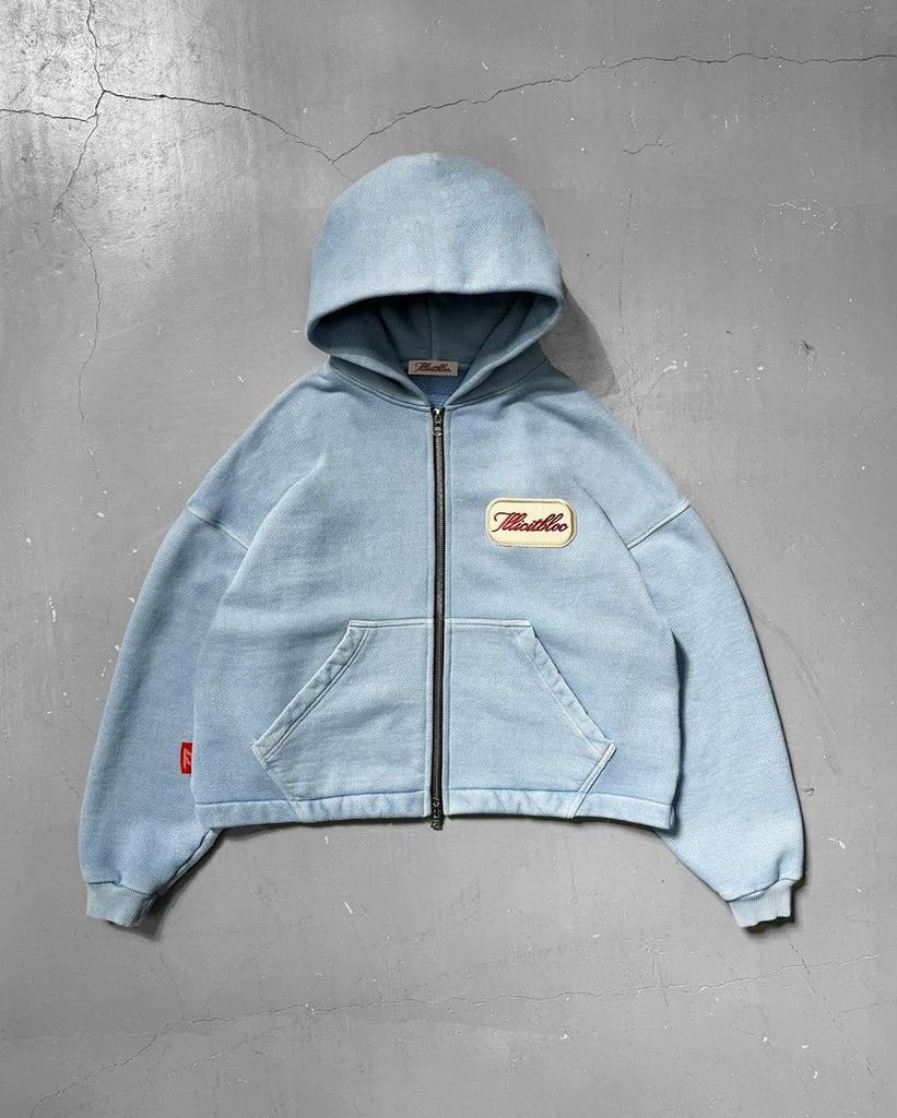 New digital 3D printing zipper Y2K sweater jacket for men and women