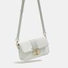 Peach Oolong Mint Green French-style Underarm Bag 2024 New Women's Quilted Small-style Square Bag Single Shoulder Crossbody Bag