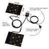 Heated Hand Grips Pad Multi-Temperature 12V Handlebar Heater For Motorcycle