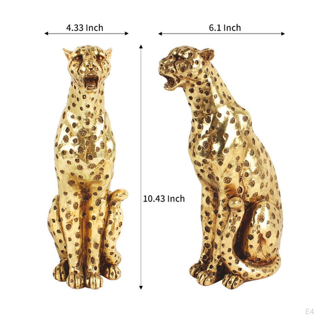 Cheetah Figurine - Animal Sculpture for Home Decor