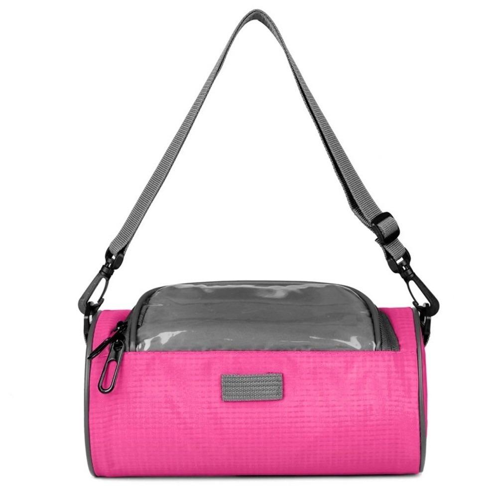 

Front Mount Bicycle Phone Bag Sensitive Touch Screen Cycling Storage Bag Cycling Accessories рожевий червоний колір