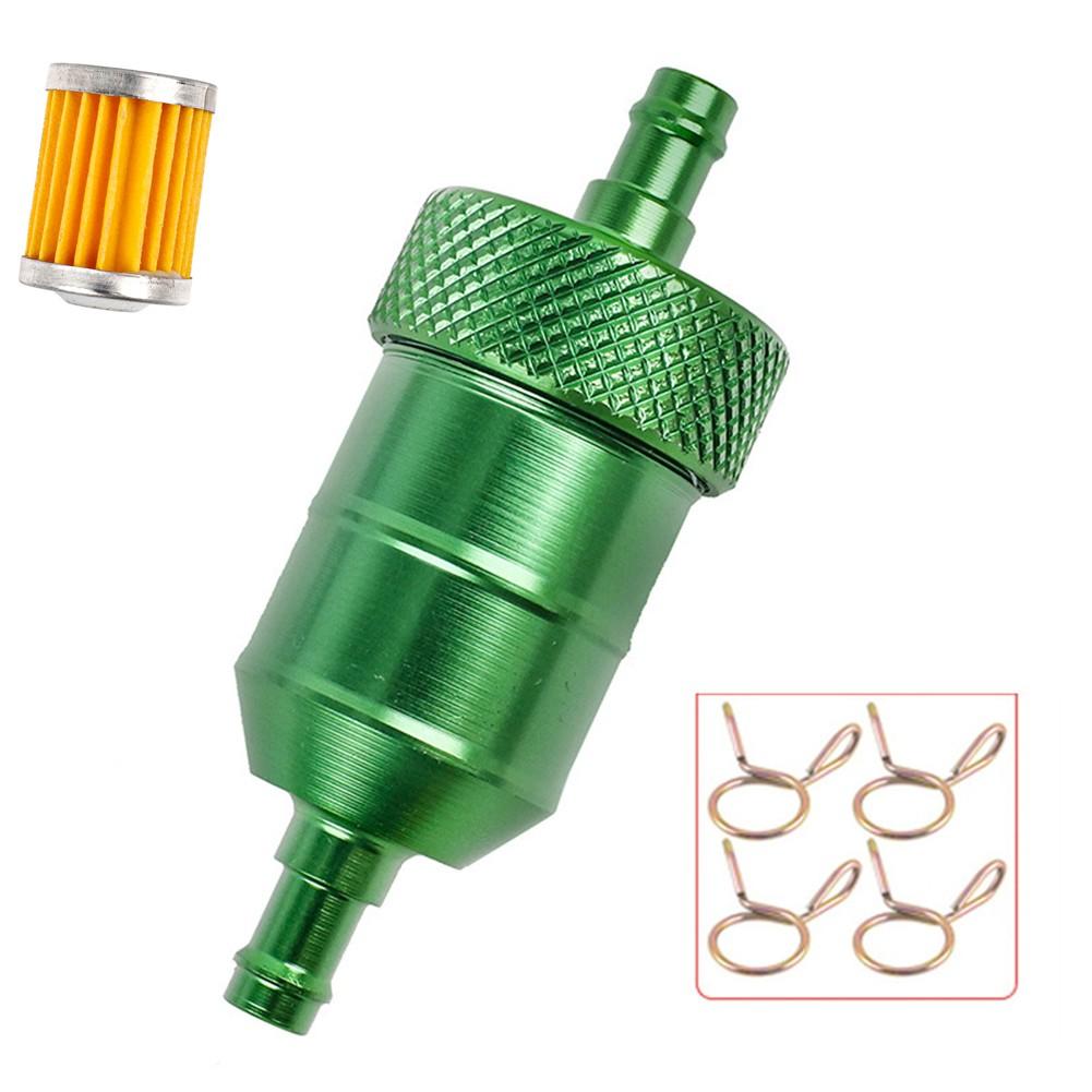 Hliníkový palivový filtr Inline filtr Motocyklový palivový filtr