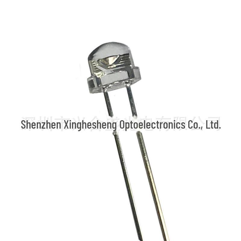 0.5W Super Bright White 8mm Straw Hat LED Lamp Beads for Flashlights